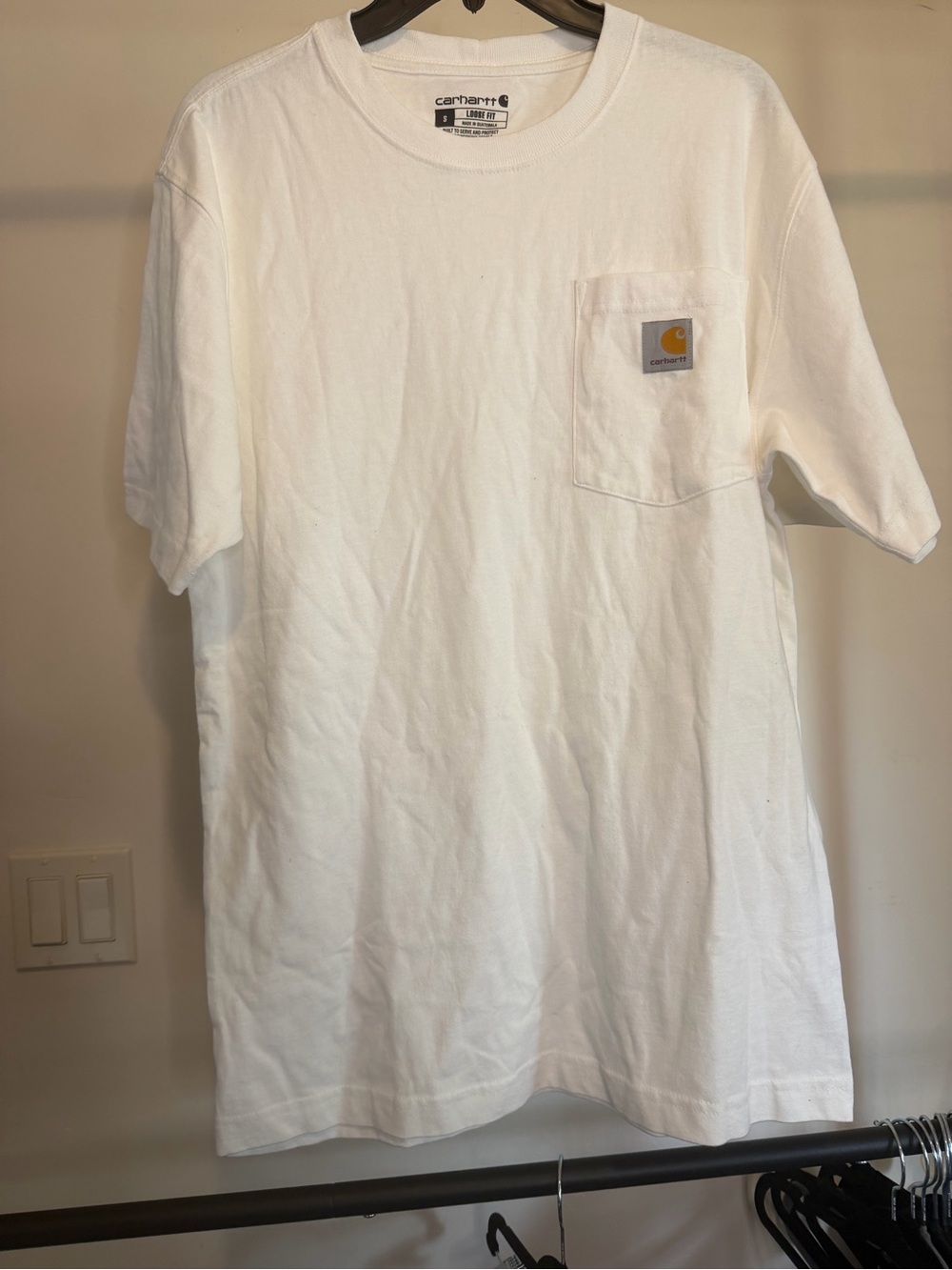 Carhartt White Loose Fit Tee #55
